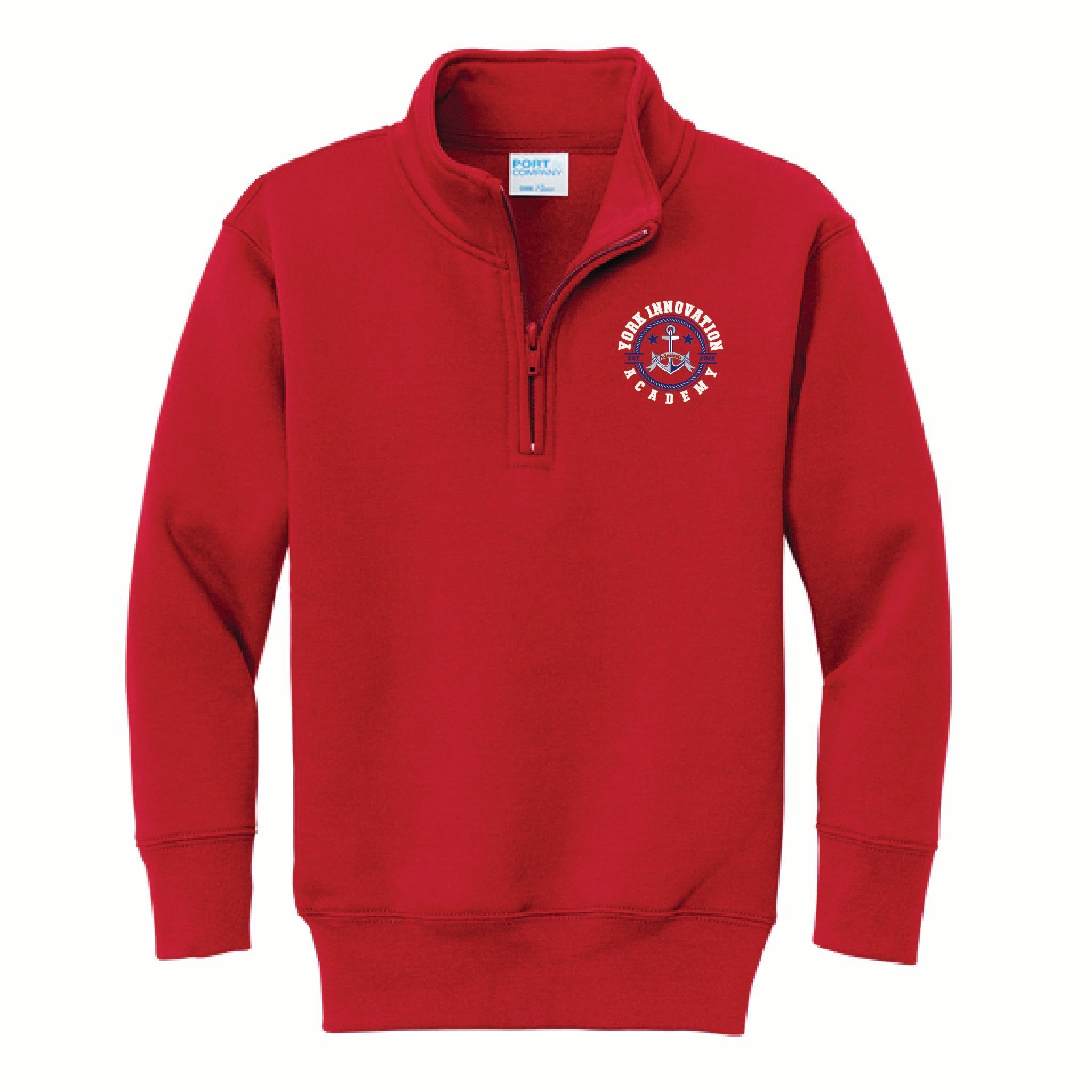 York K-8 1/4 Zip